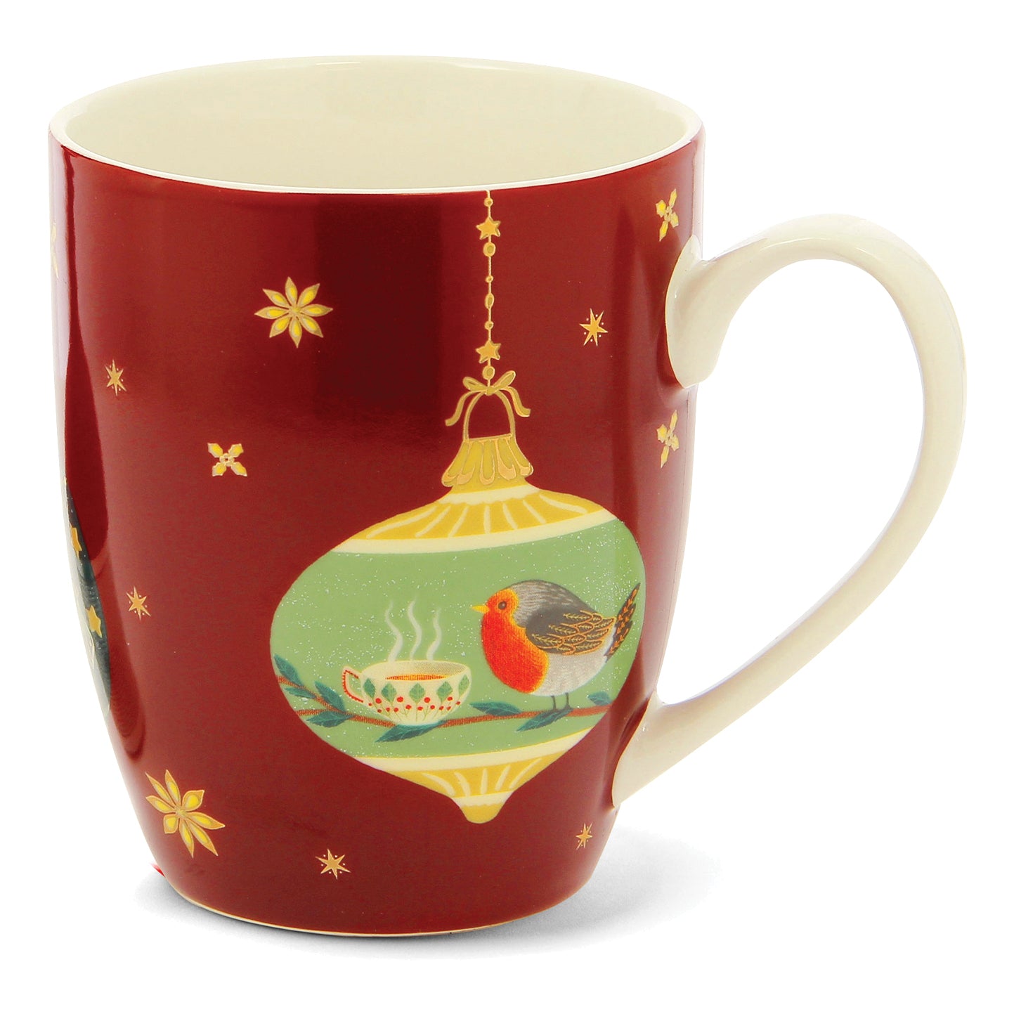 Neavita Mug Tazza Natale In Ceramica Rossa 380ml