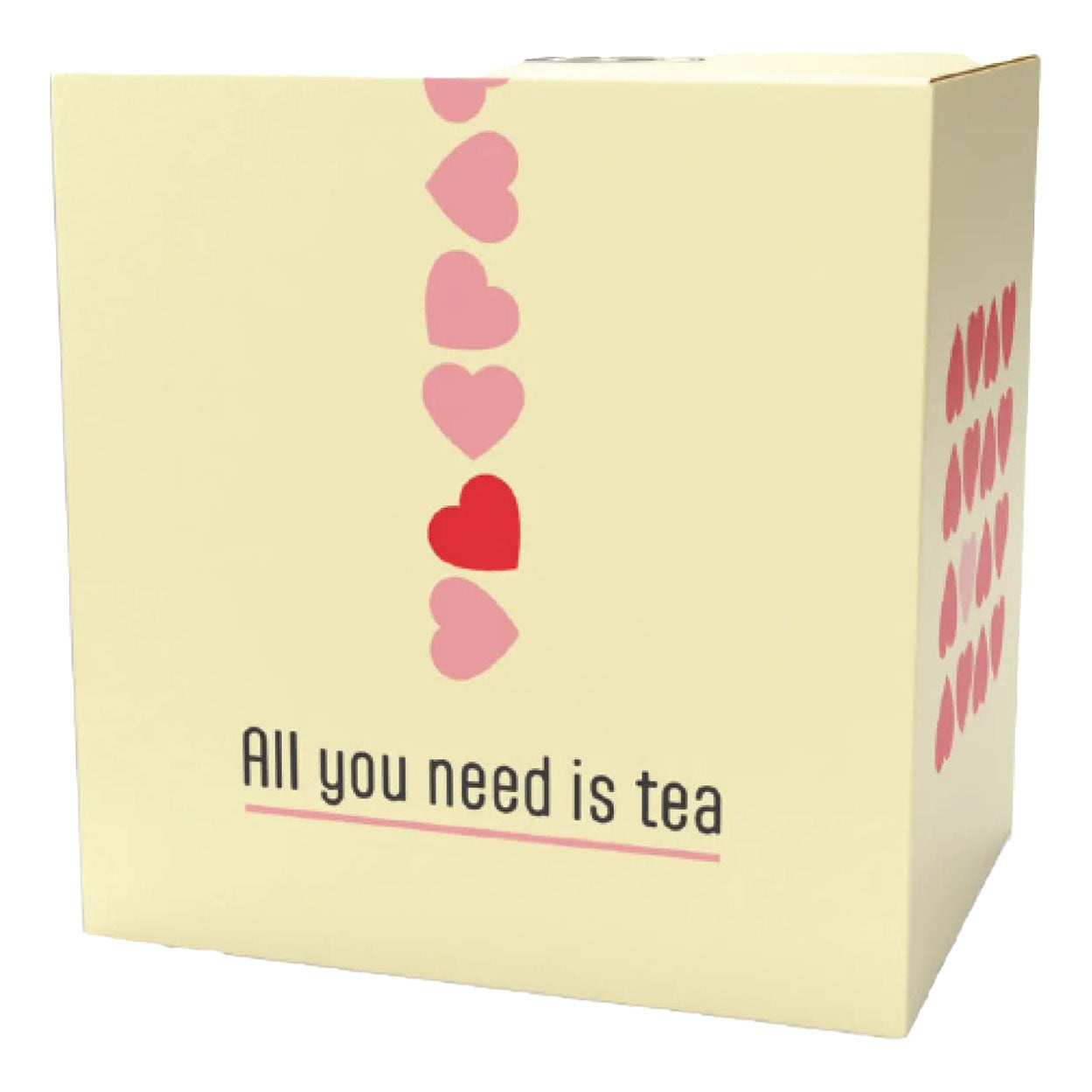 Himalaya Handy Mug Ceramica Tazza Heart Light Yellow Con Cucchiaino 450ml