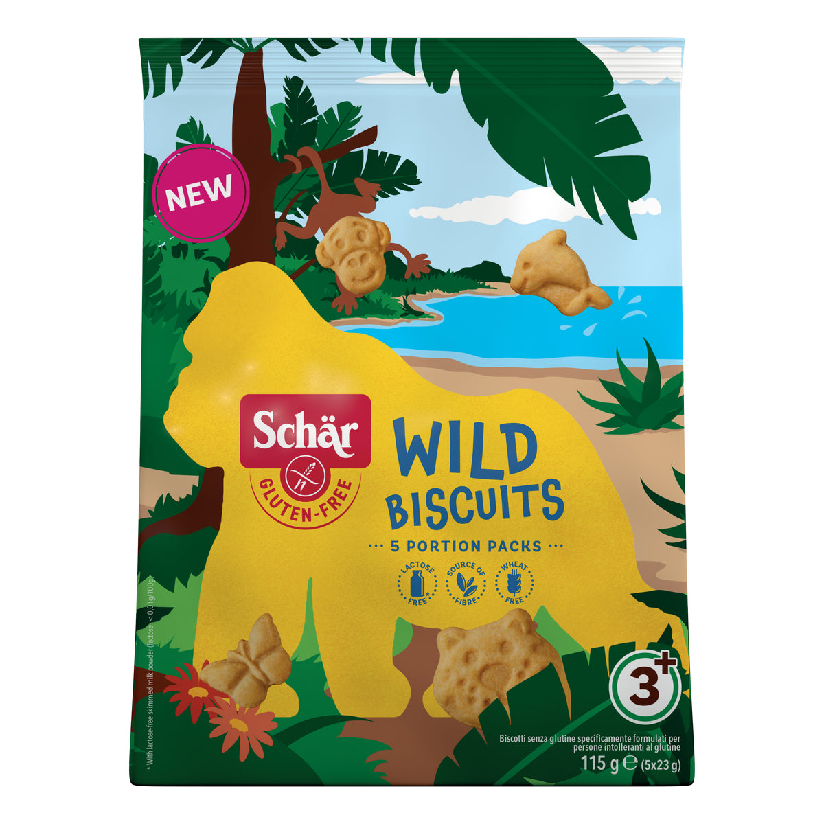 SCHAR WILD BISCUITS RB 115G  