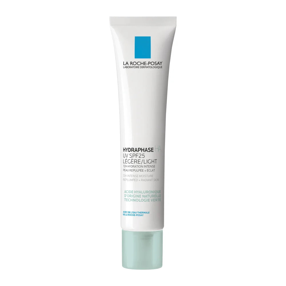 La Roche Posay Hydraphase HA UV SPF25 | Crema Viso Idratante Leggera | 40ml  