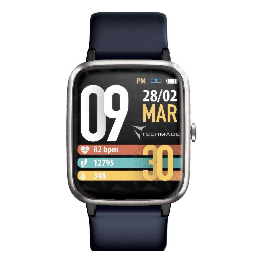 SMARTWATCH MOVE DEEP BLUE SILV