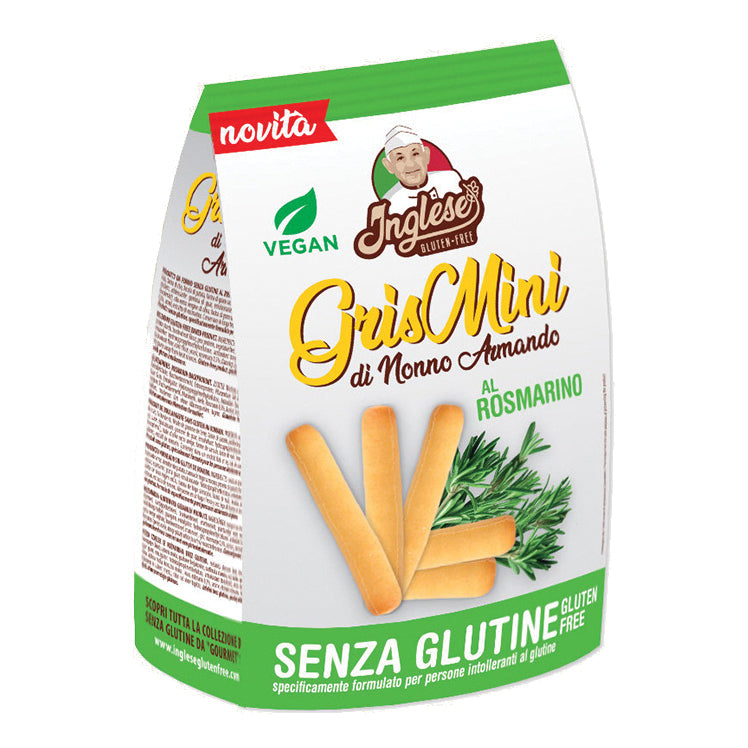 INGLESE GRISSINI ROSMARINO 60G