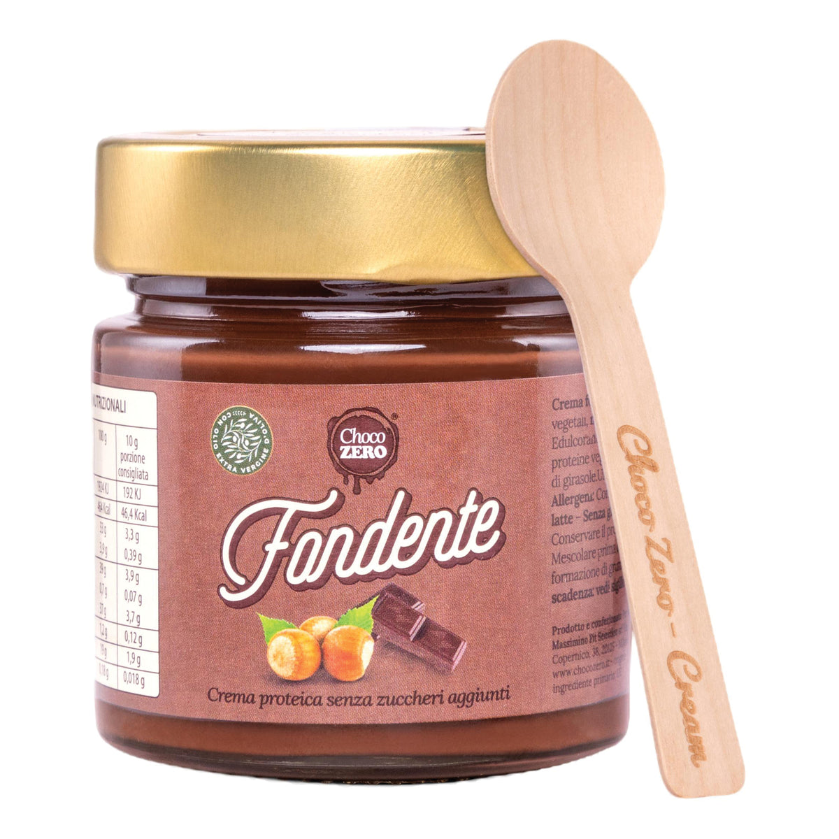 CHOCO ZERO CREMA PROT FOND250G  