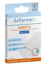 Sofarmapiù Cerotti Delicati Sterili In Tnt 7 Cm X 3 Cm 20 Pezzi  