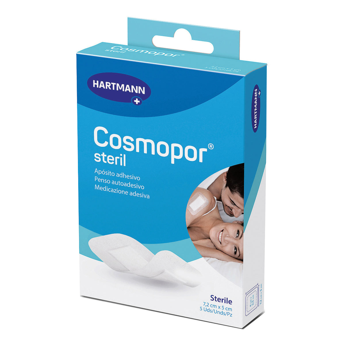 COSMOPOR STERIL MEDIC 7,2X5 5P  