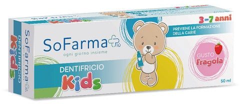 Sofarmapiù Dentifricio Kids Gusto Di Fragola 75ml  