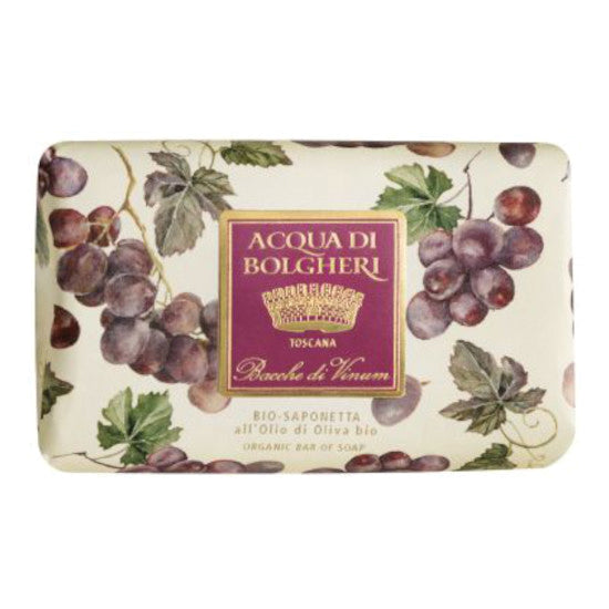Acqua Di Bolgheri Bio Saponetta Bacche Di Vinum 150gr
