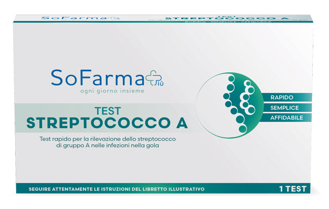 Sofarmapiù Test Streptococco A Autodiagnostico