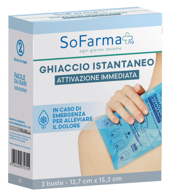 Sofarmapiù Ghiaccio Istantaneo Ad Attivazione Immediata 2 Pezzi

