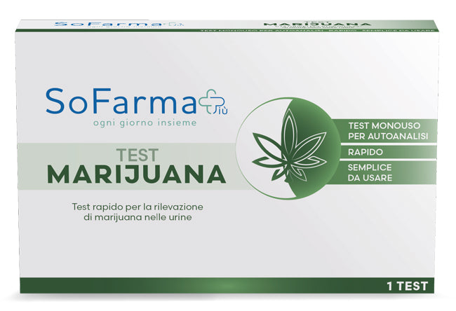 Sofarmapiù Test Marijuana Autodiagnostico