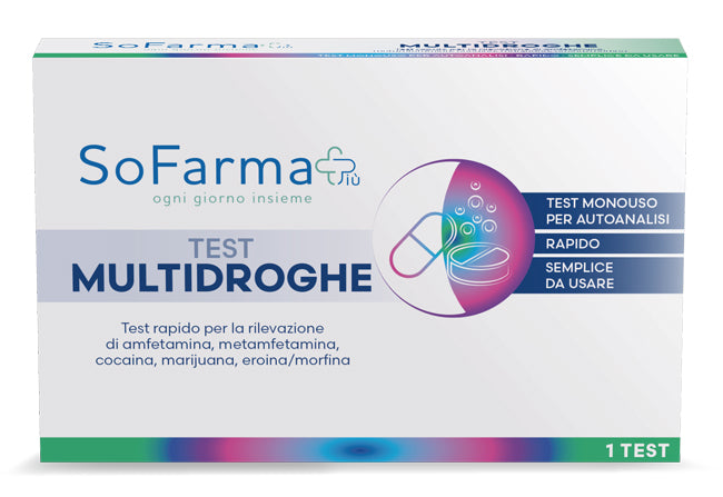 Sofarmapiù Test Multidroghe Autodiagnostico