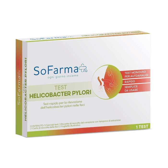 Sofarmapiù Test Helicobacter Pylori Autodiagnostico