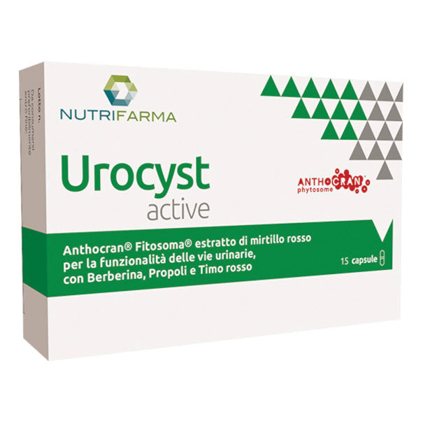 UROCYST ACTIVE15CPS NUTRIFARMA