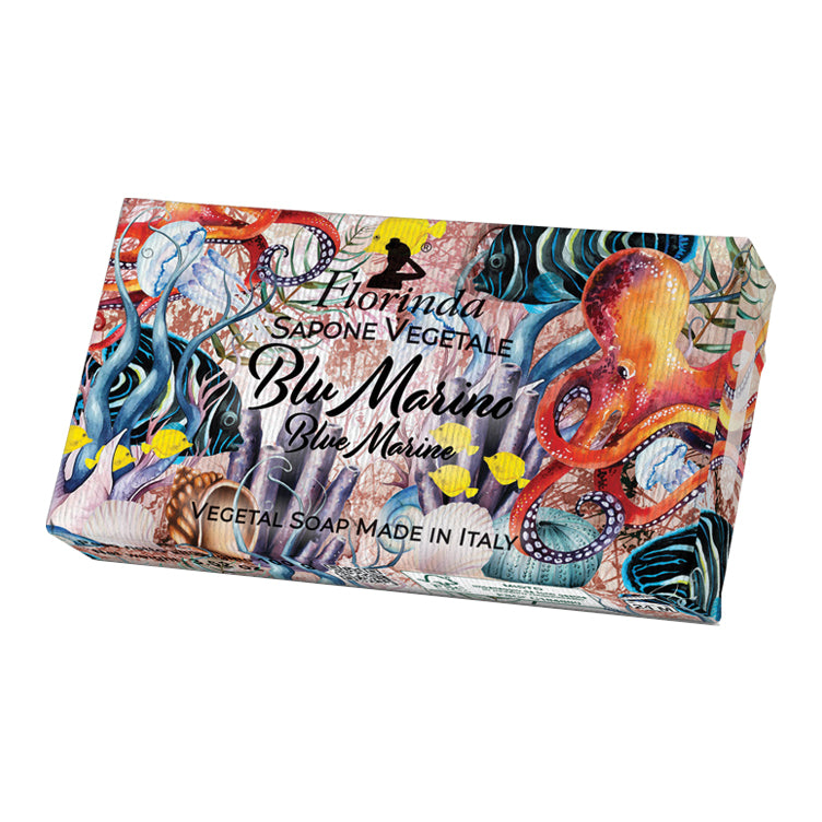 Florinda - Sapone Vegetale Profumi Di Mare Blu Marino 100g
