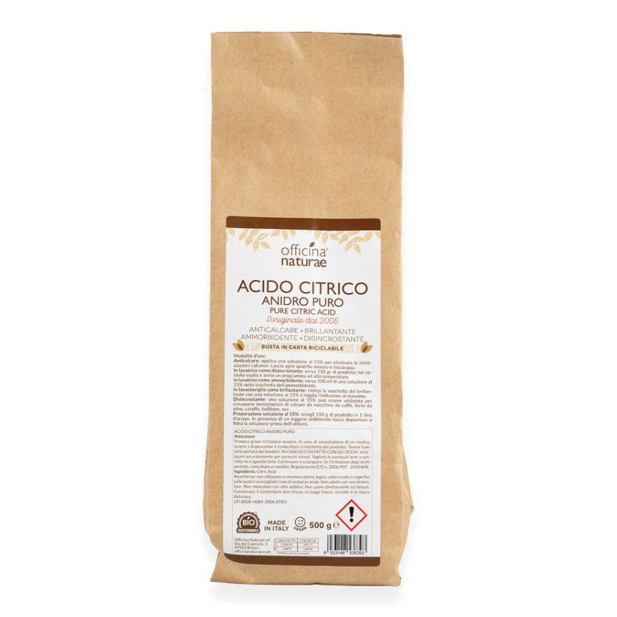 ACIDO CITRICO ANIDRO PURO 500G