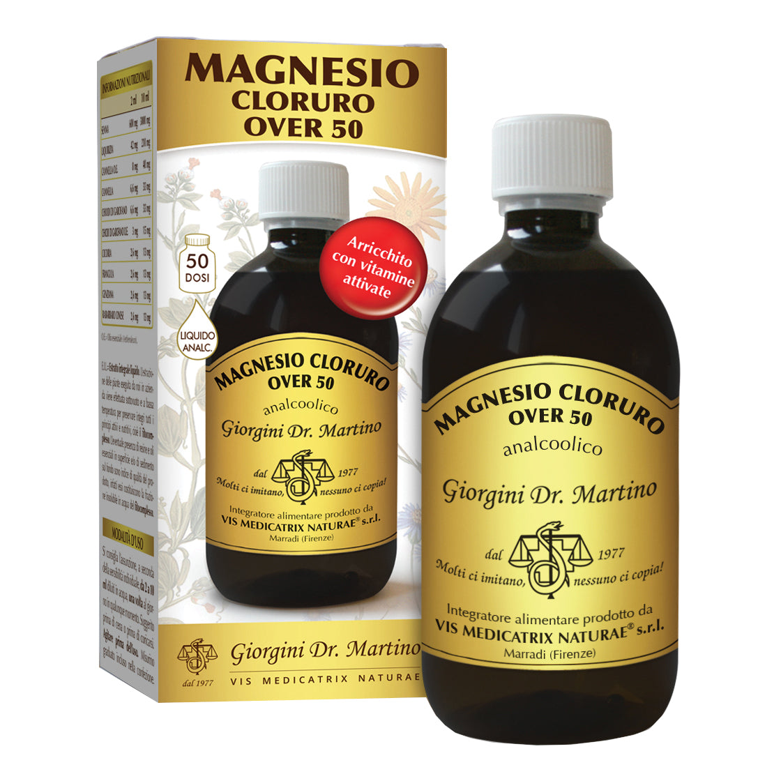 MAGNESIO CLORURO OVER 50 500ML
