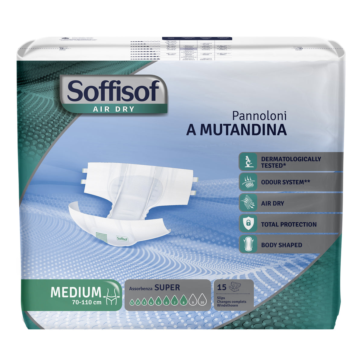 SOFFISOF AIR DRY PANN MUT SUPM  