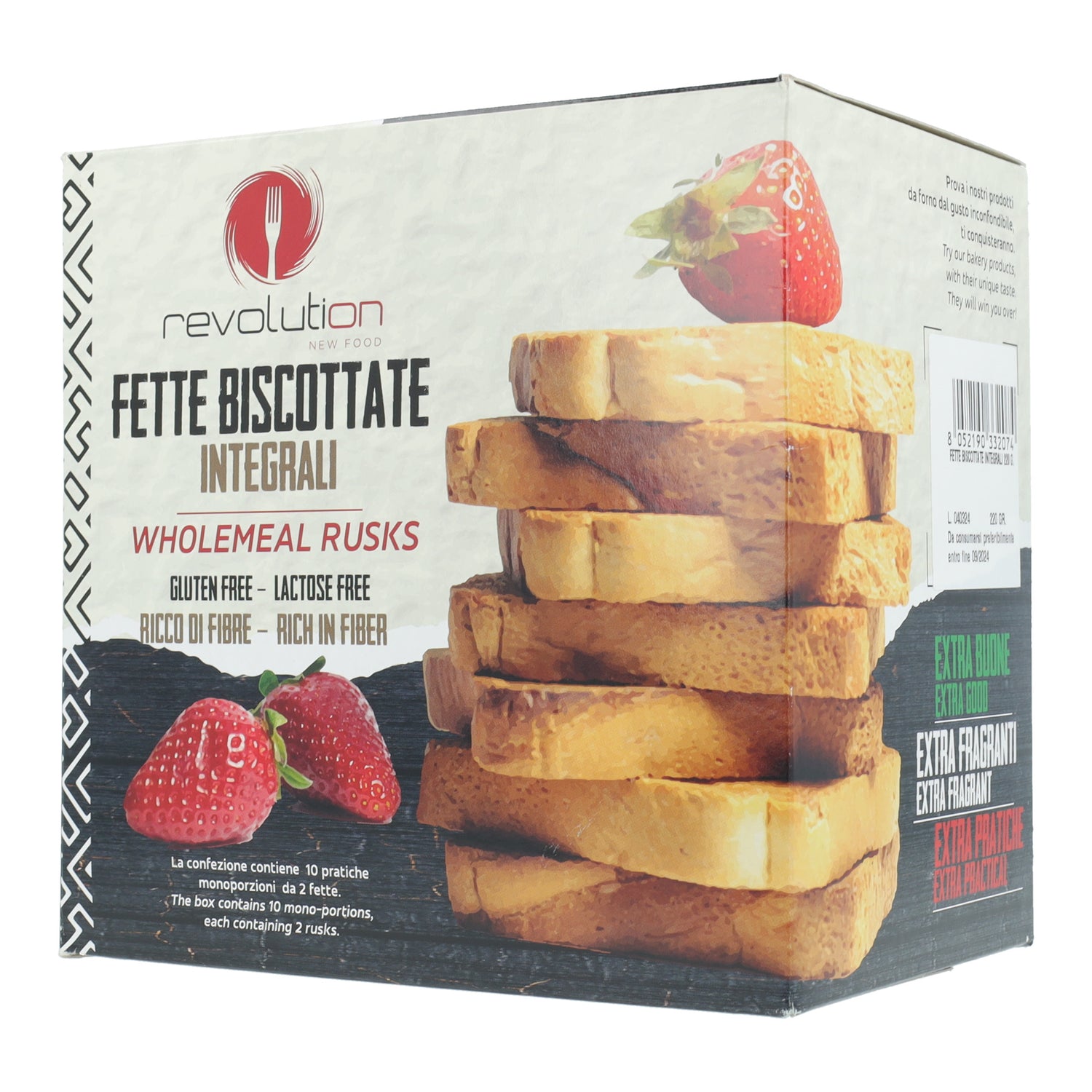 FETTE BISCOTTATE INTEGRALI220G