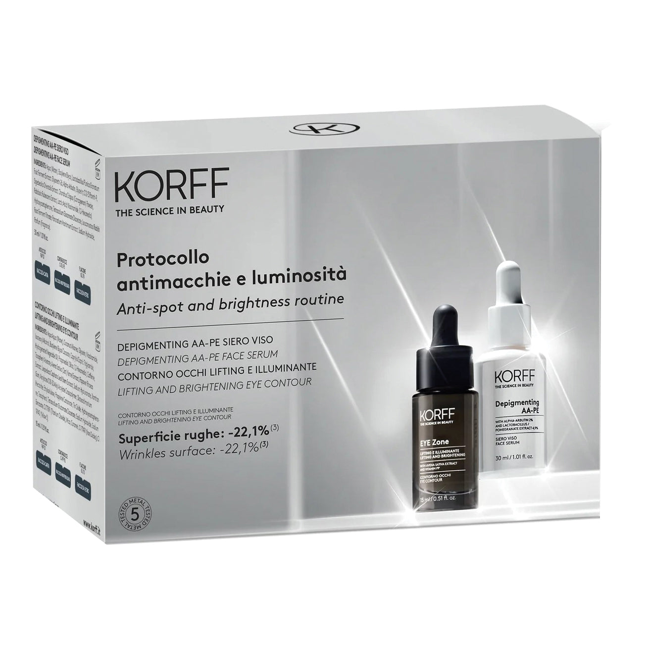 Korff Cofanetto Sguardo Intenso Eyeliner + Mascara Prodigious + Eyezone Antirughe