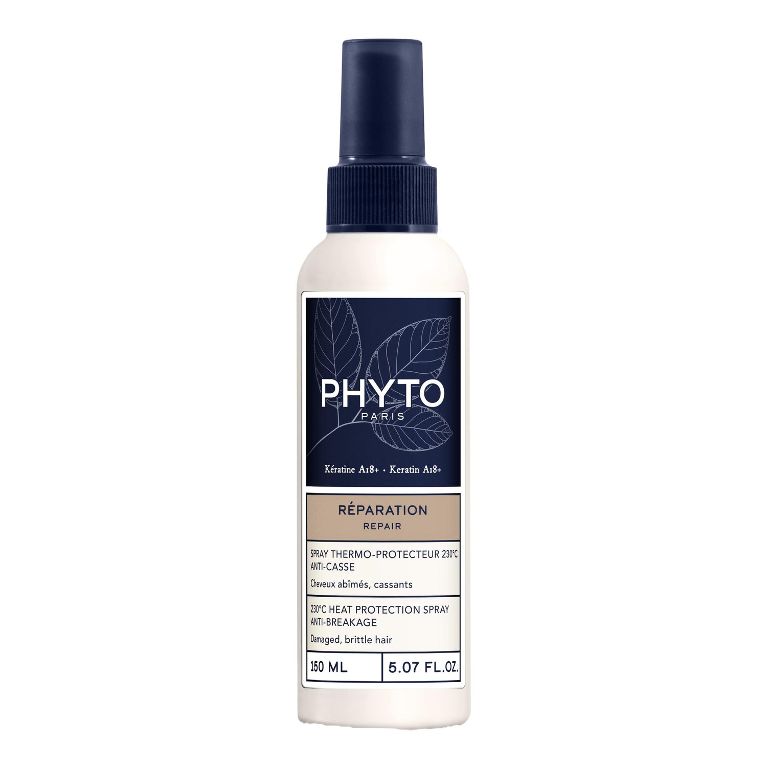 Phyto Reparation Spray Protettivo 230° Anti-Rottura Capelli Danneggiati E Fragili 150ml