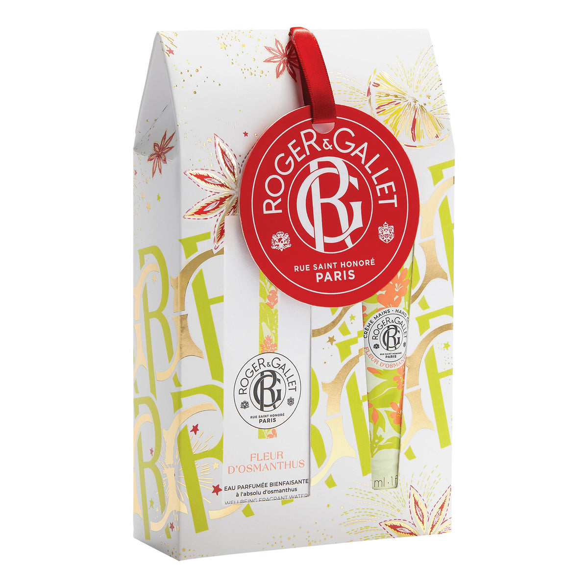 Roger&Gallet - Cofanetto Regalo Acqua Profumata Di Benessere Set Fleur D'Osmanthus 2 Pezzi  