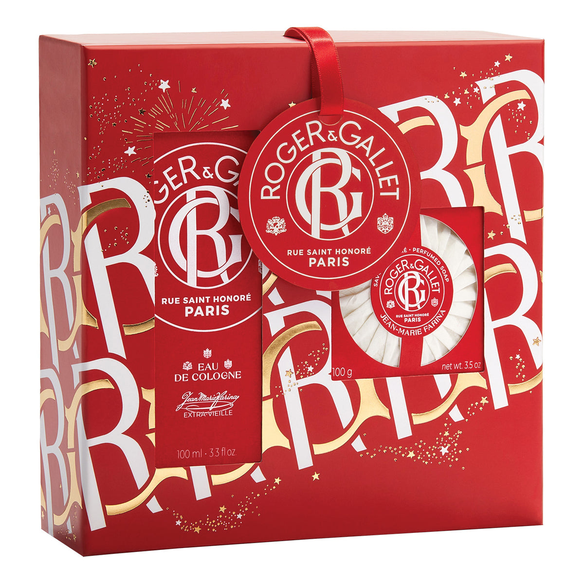 Roger&Gallet - Cofanetto Regalo Acqua Di Colonia Set Jean Marie Farina 2 Pezzi  