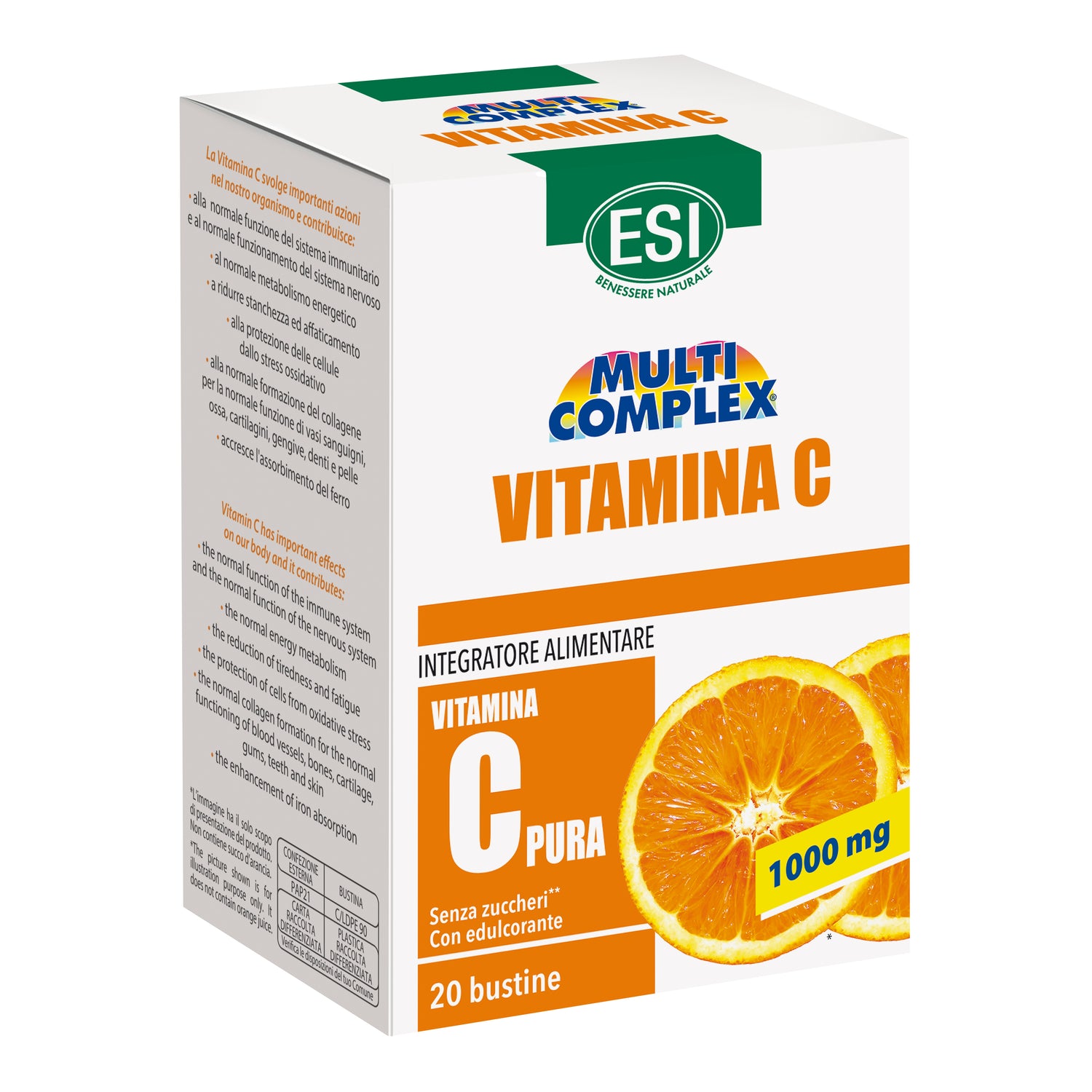 Esi Multicomplex Vitamina C 20 Bustine