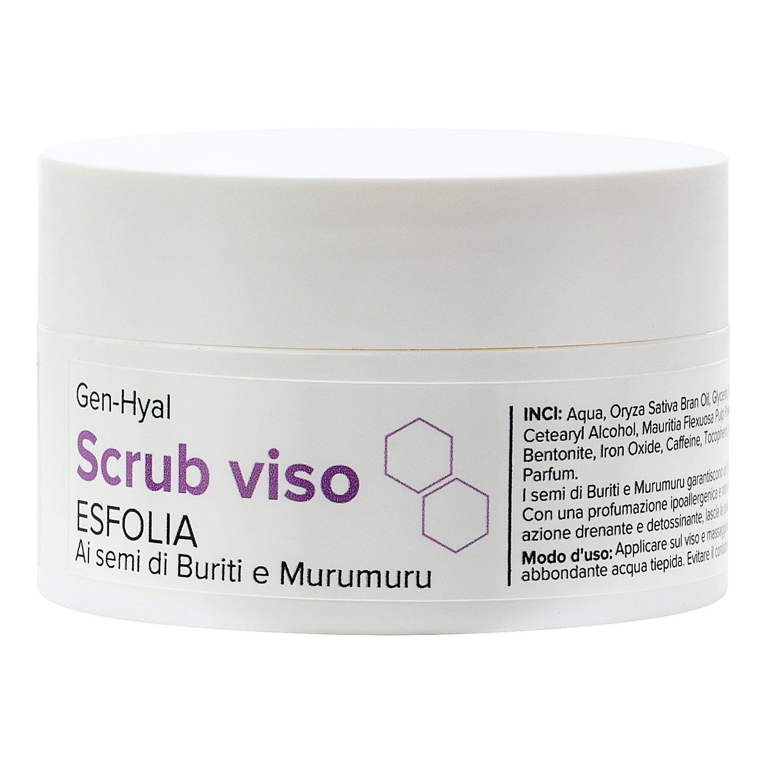 GEN HYAL SCRUB VISO SEMI BURIT