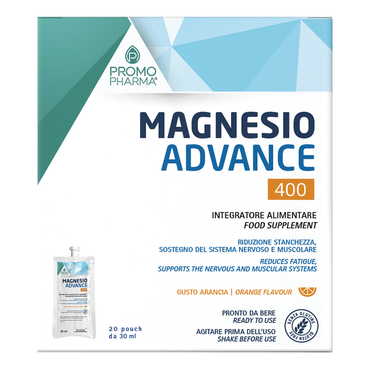 MAGNESIO ADVANCE 400 20POUCH  