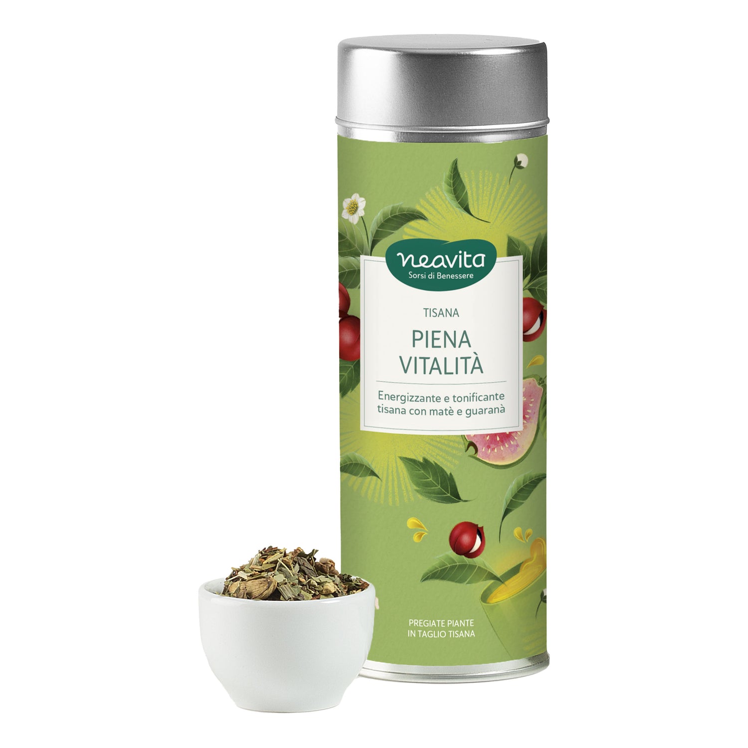 Neavita Silver Tin Piena Vitalità Tisana Sfusa Rivitalizzante 90g
