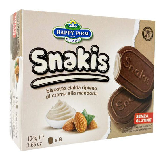 HAPPY FARM SNAKIS MANDORLA104G