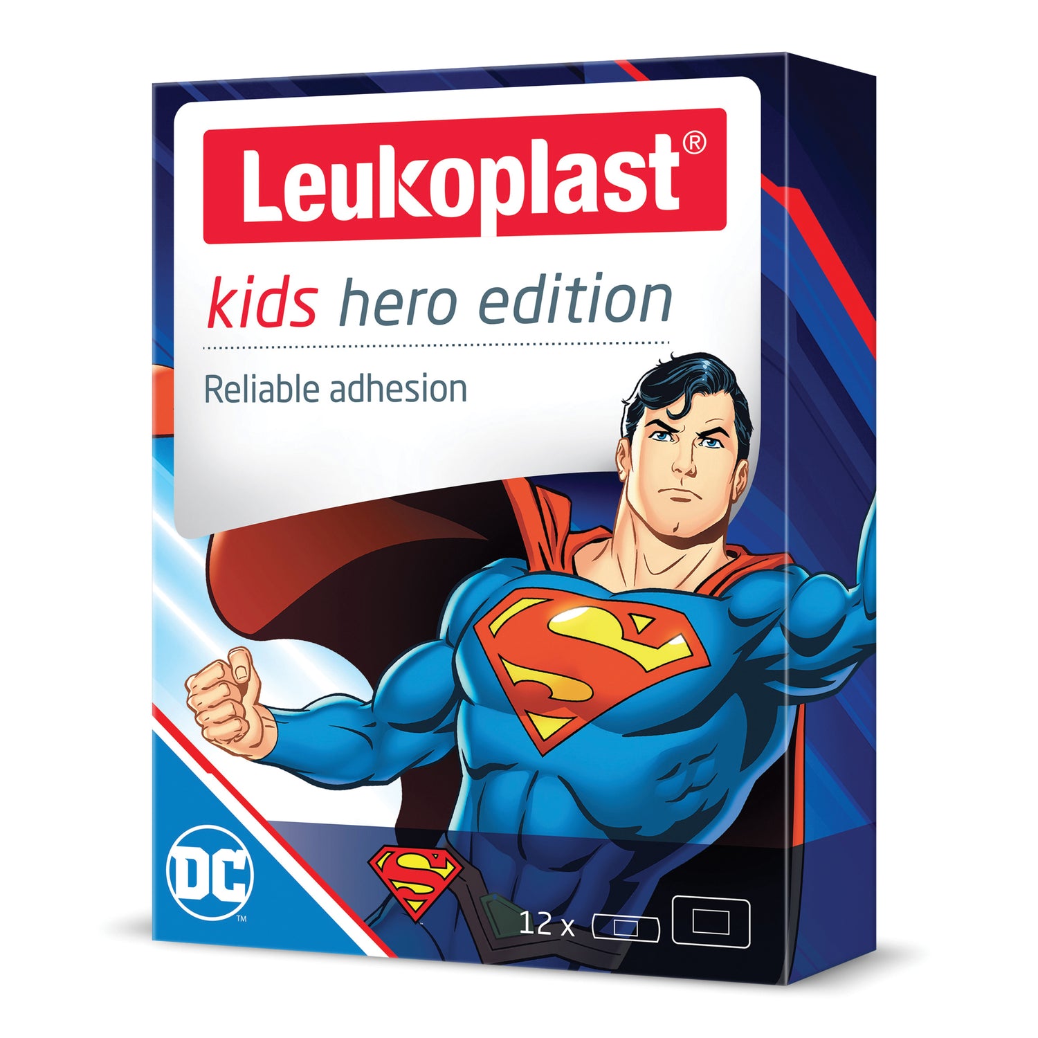 Leukoplast Kids Hero Edition Superman 12 Cerotti