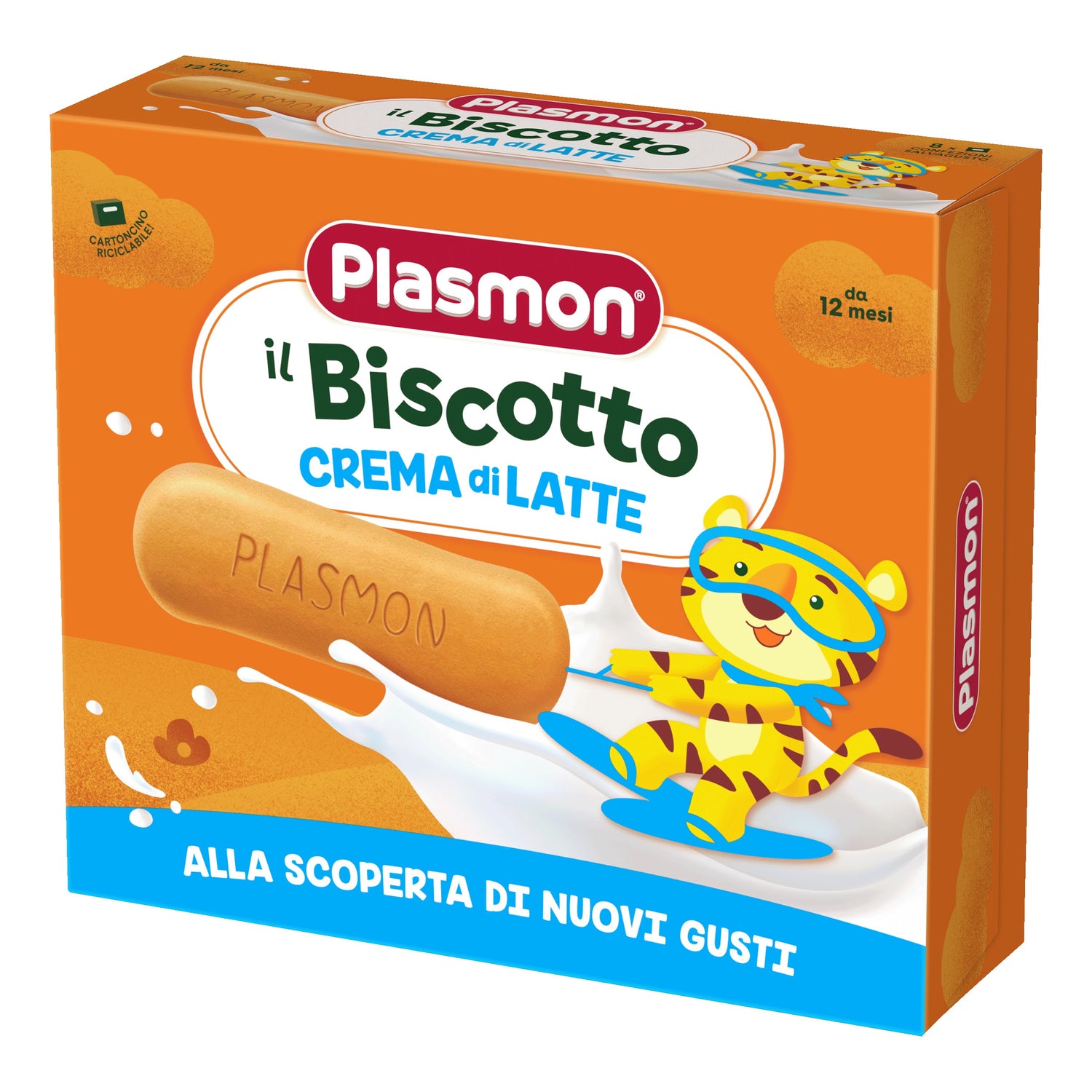 PLASMON BISCOTTO CR LATTE 8PZ