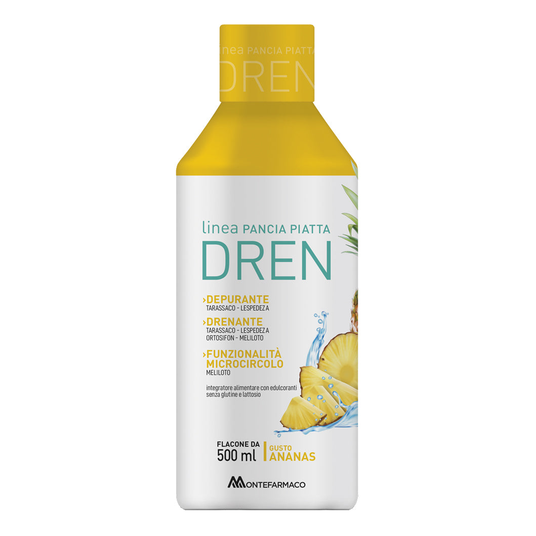PANCIA PIATTA DREN500ML ANANAS  