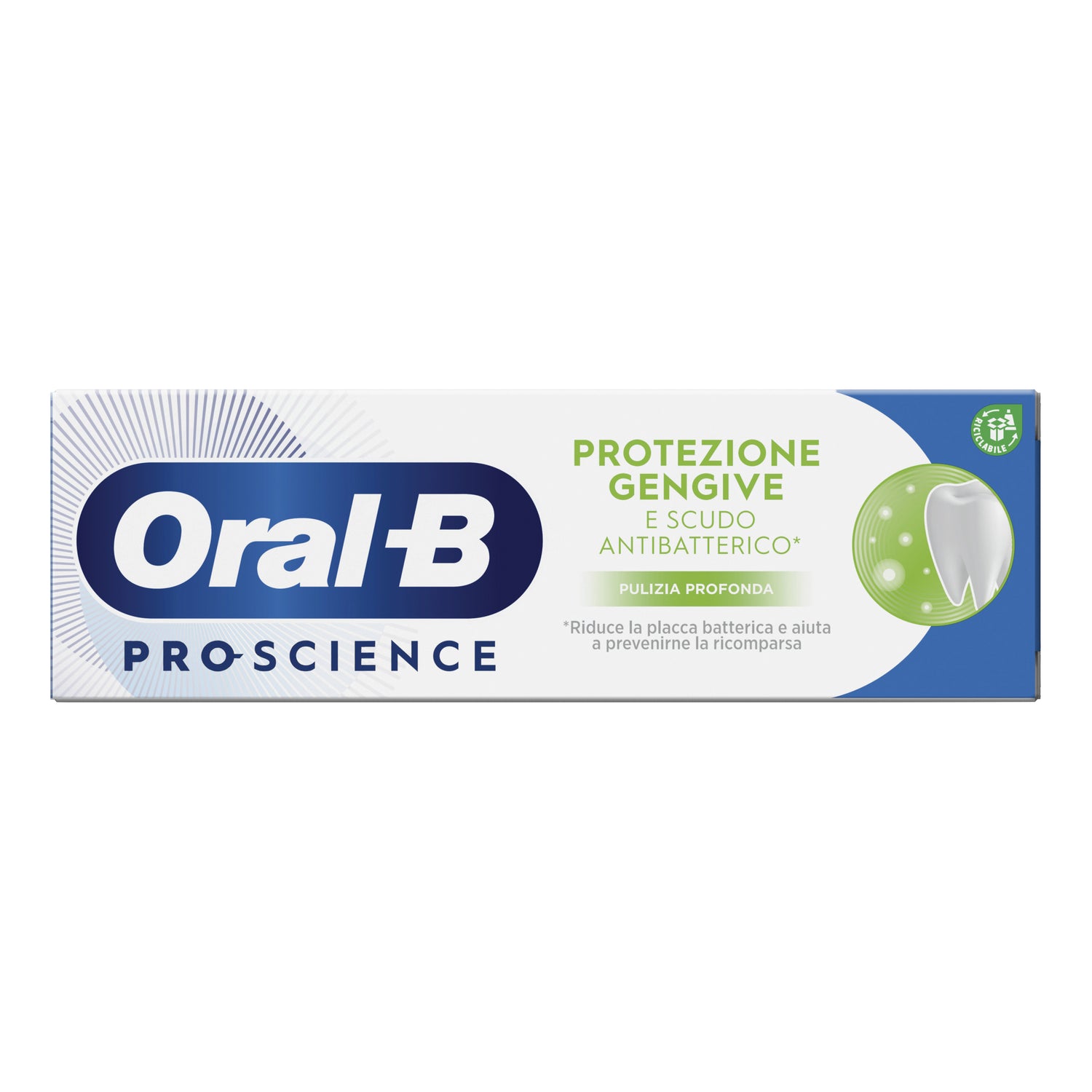 Oral-B Dentifricio Protezione Gengive Pulizia Profonda 75ml