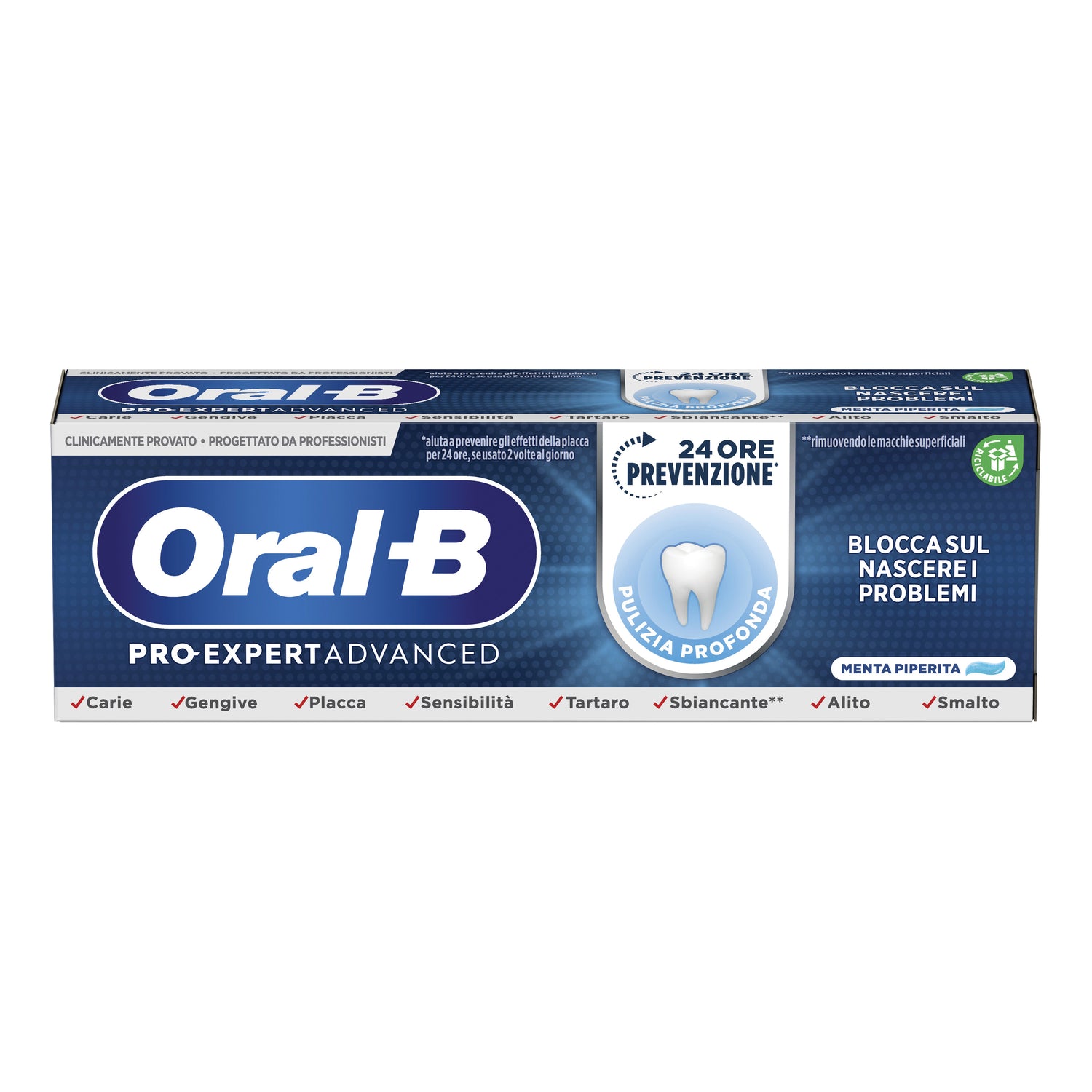 Oral-B Pro-Expert Advanced Dentifricio Pulizia Profonda 75ml