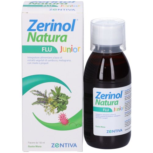 Zerinol Natura Flu Junior Sciroppo - Zentiva