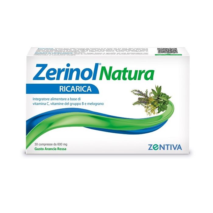 Zerinol Natura Ricarica | Integratore Difese Immunitarie | 14 Bustine