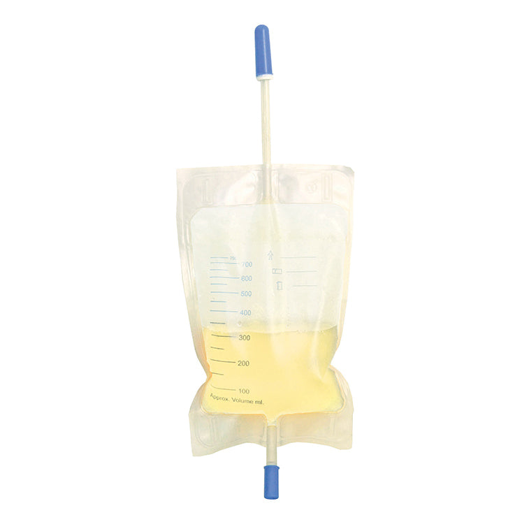 SACCA URINA GAMBA 750ML 10 10P
