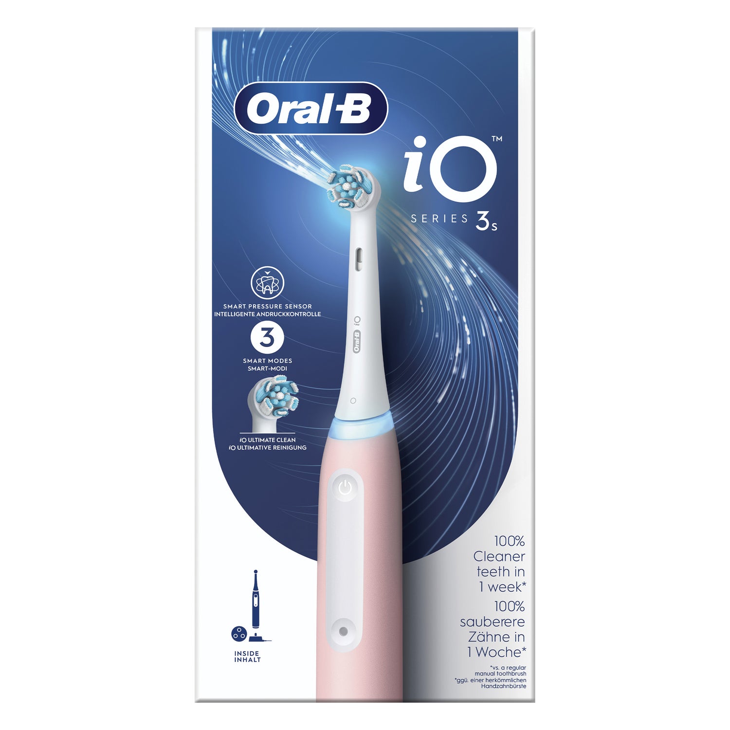 Oral-B iO Serie 3 Spazzolino Elettrico Rosa