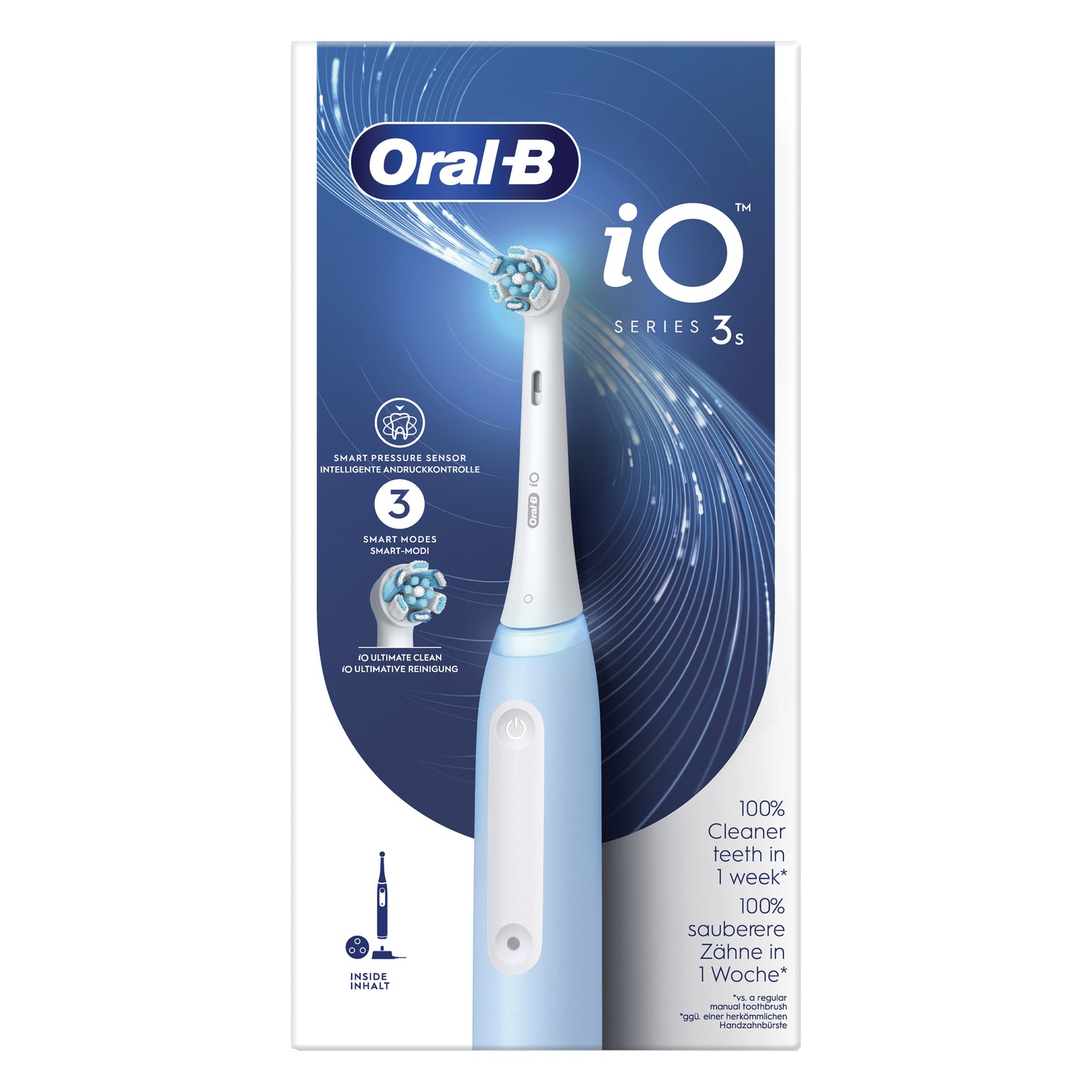Oral-B iO Series 3 Blu Spazzolino Elettrico