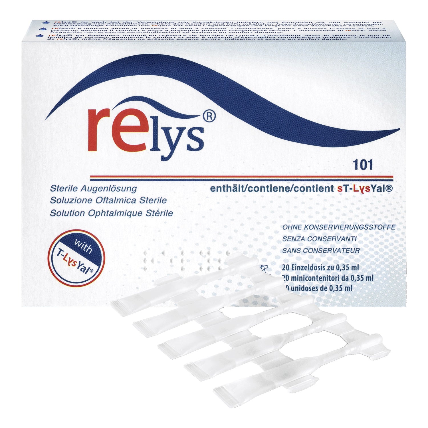 RELYS MONODOSE 20MINICONT