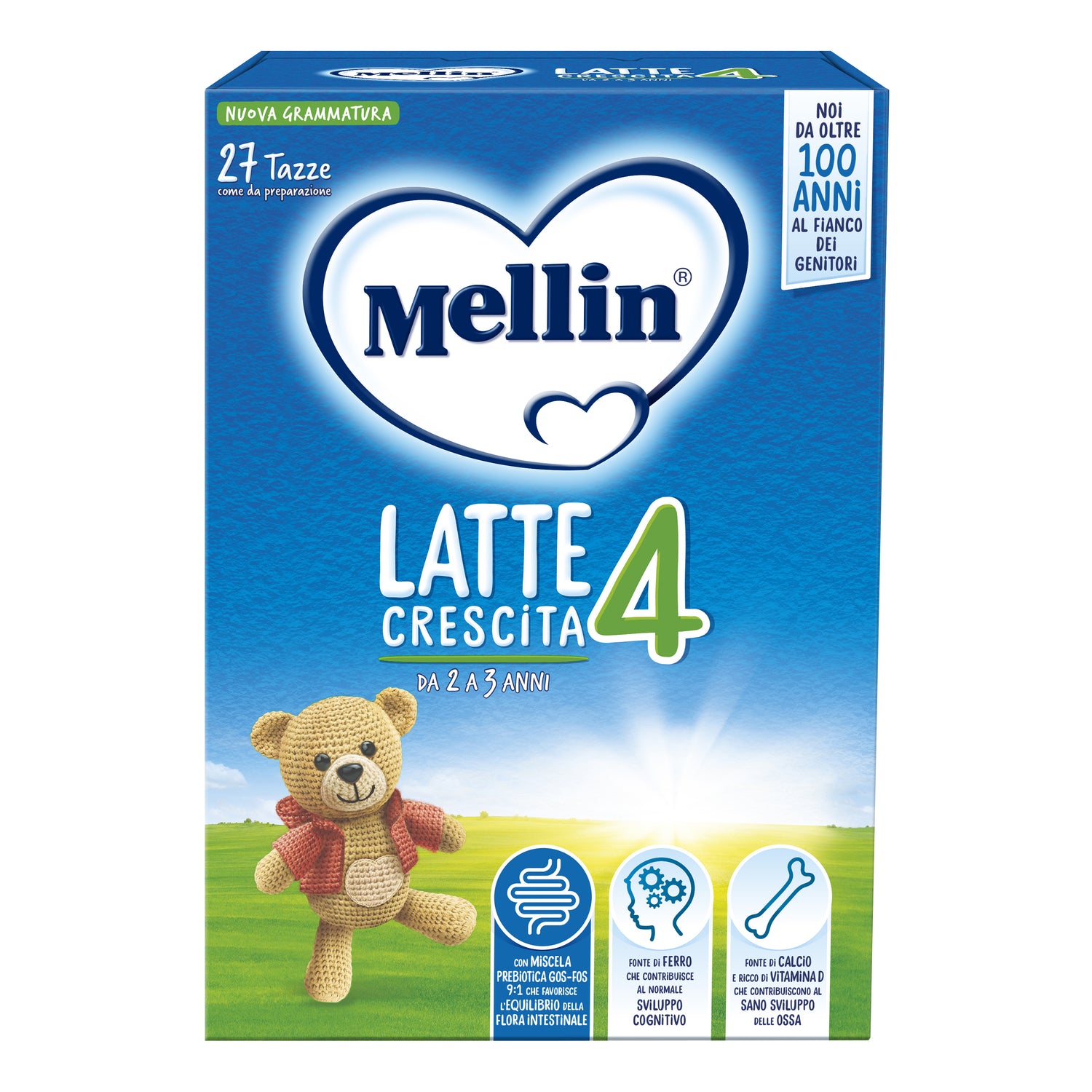 MELLIN 4 LATTE 2BUST 385G