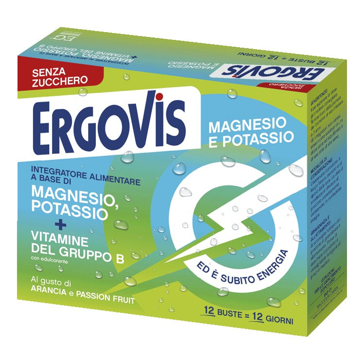 ERGOVIS MG+K VIT B S/ZUC12BUST  