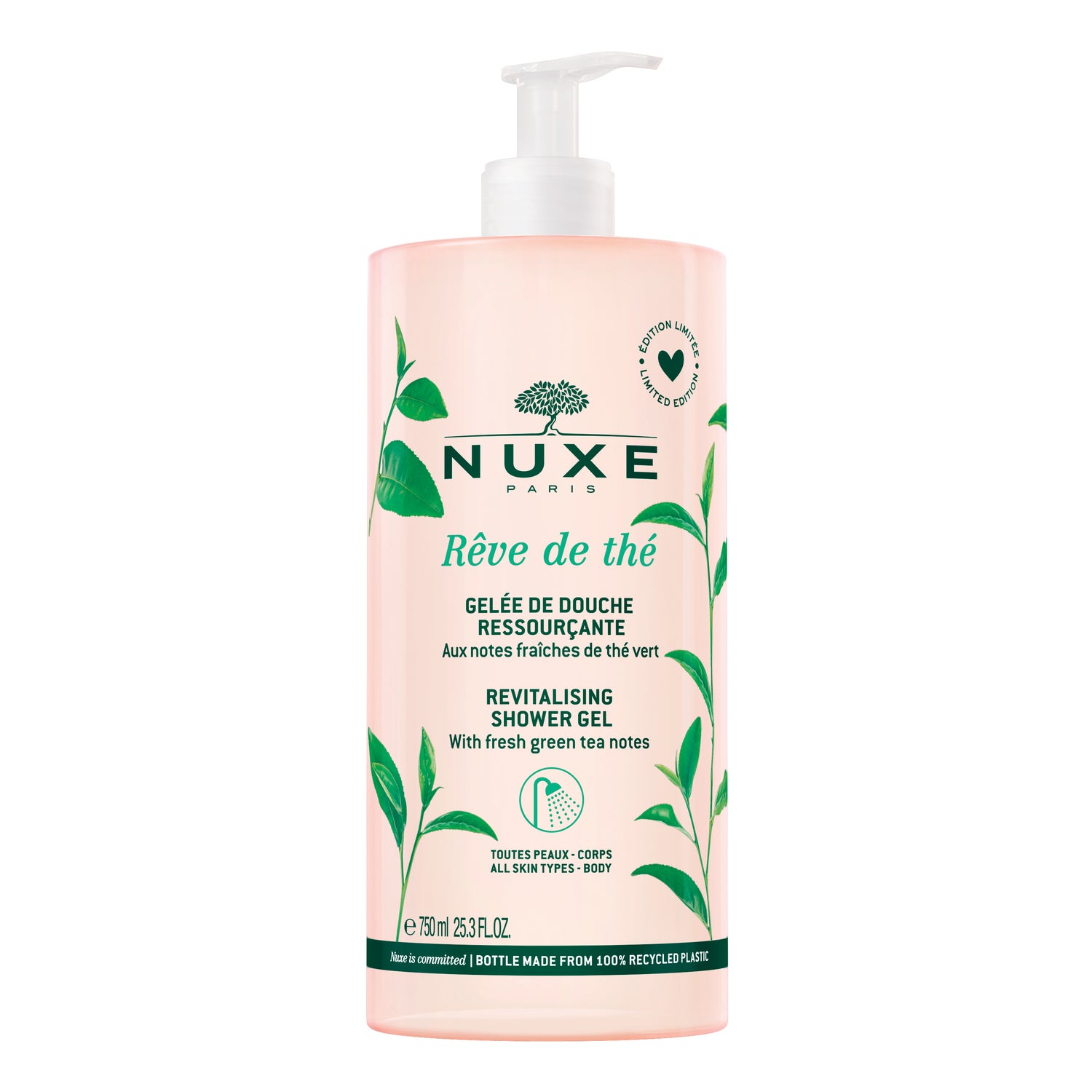 Nuxe Rêve De Thé Gel Doccia Rigenerante 750ml