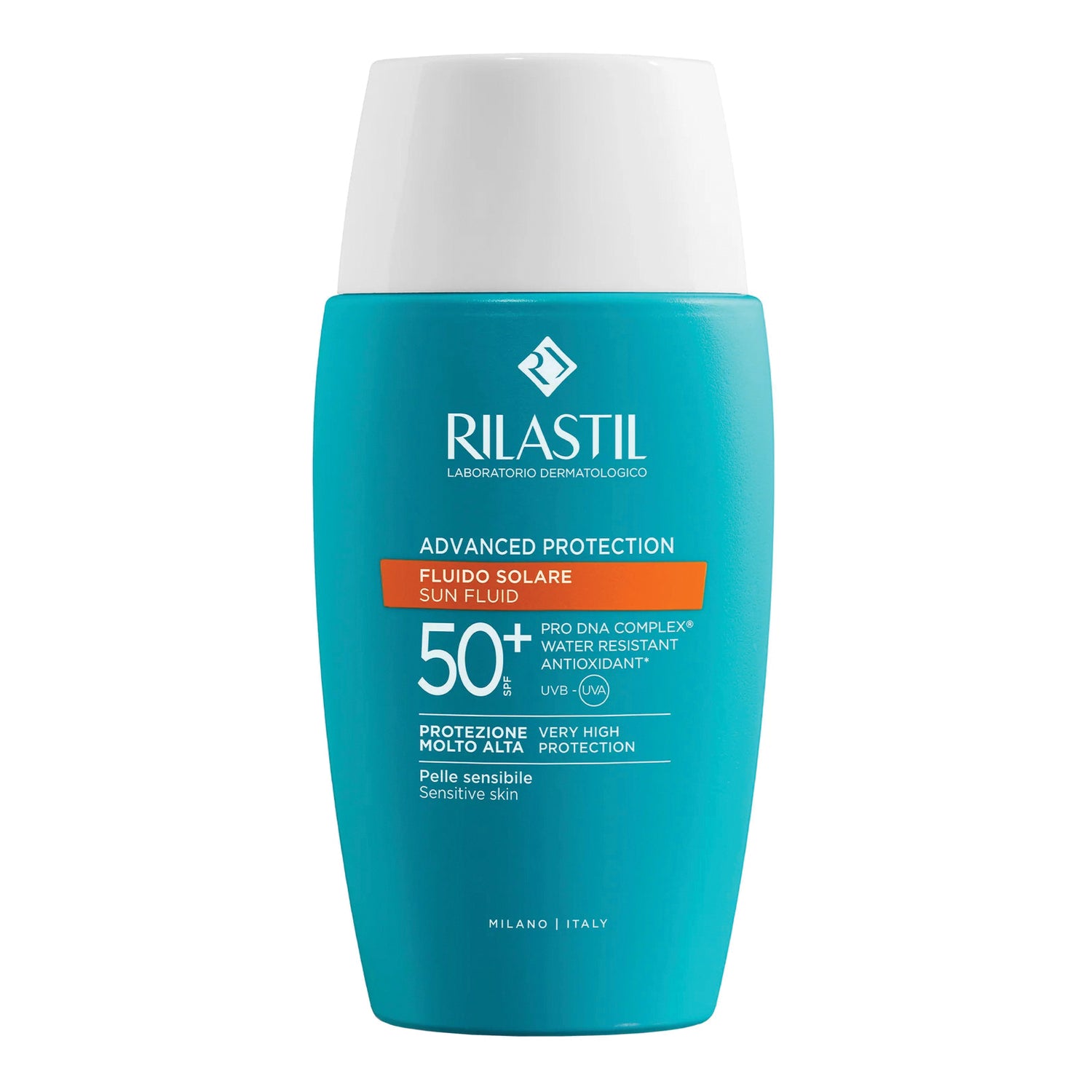 Rilastil Sun System Spf 50+ Advanced Protection Fluido Solare Pelle Sensibile 50ml