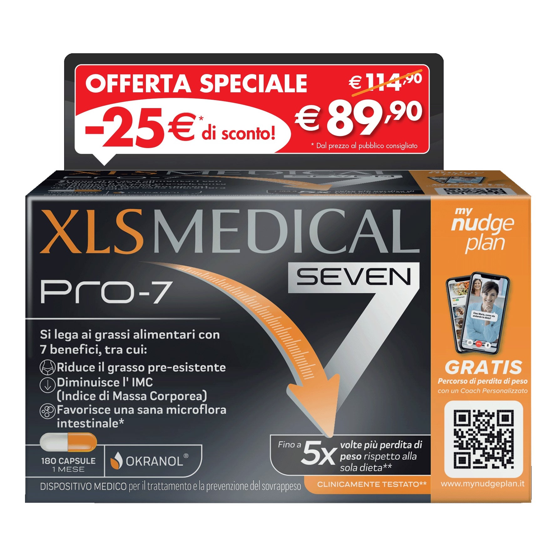 XLS MEDICAL PRO 7 90STICK TP
