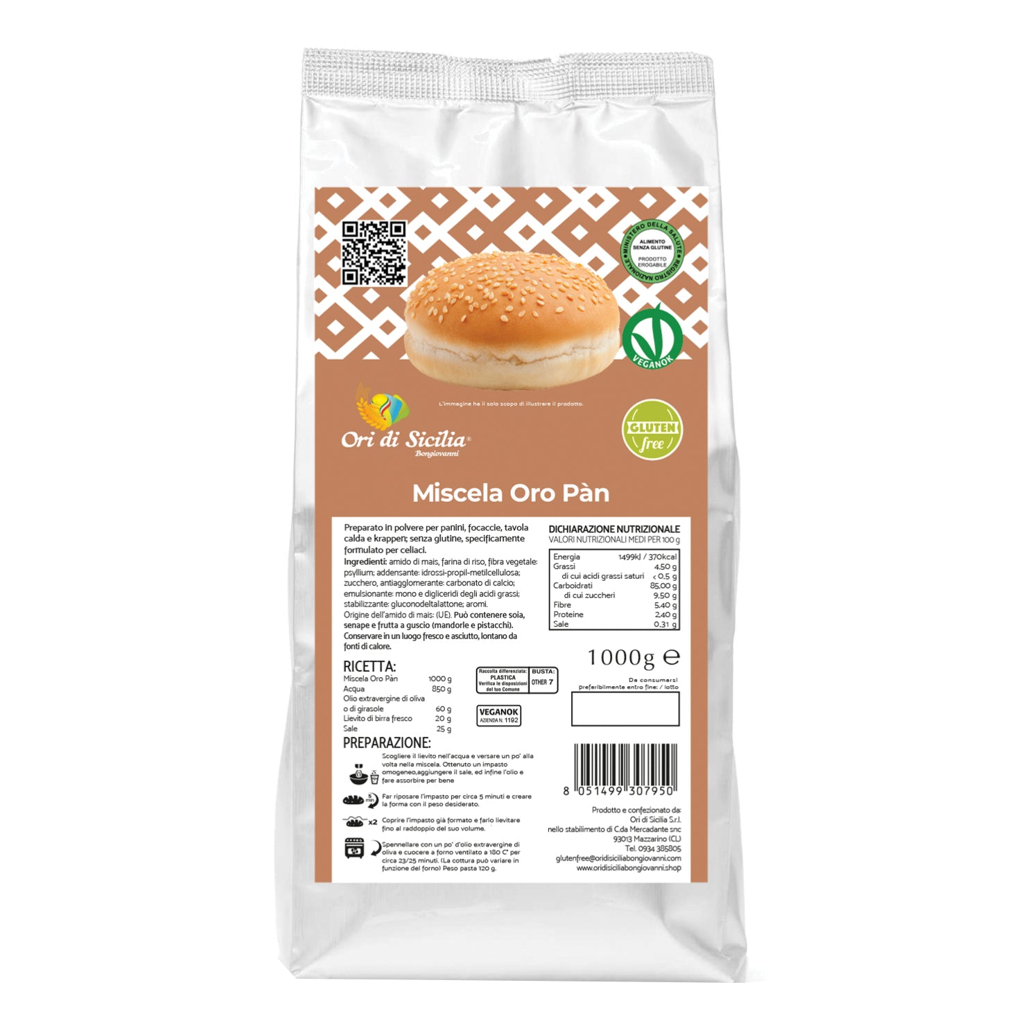 ORI DI SICILIA MIX ORO PAN 1KG