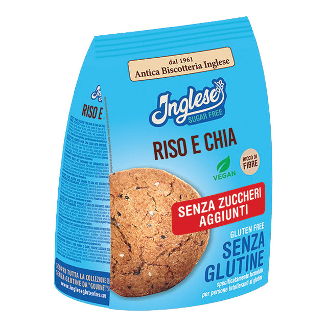 INGLESE BISCOTTI RISO CHIA S/Z
