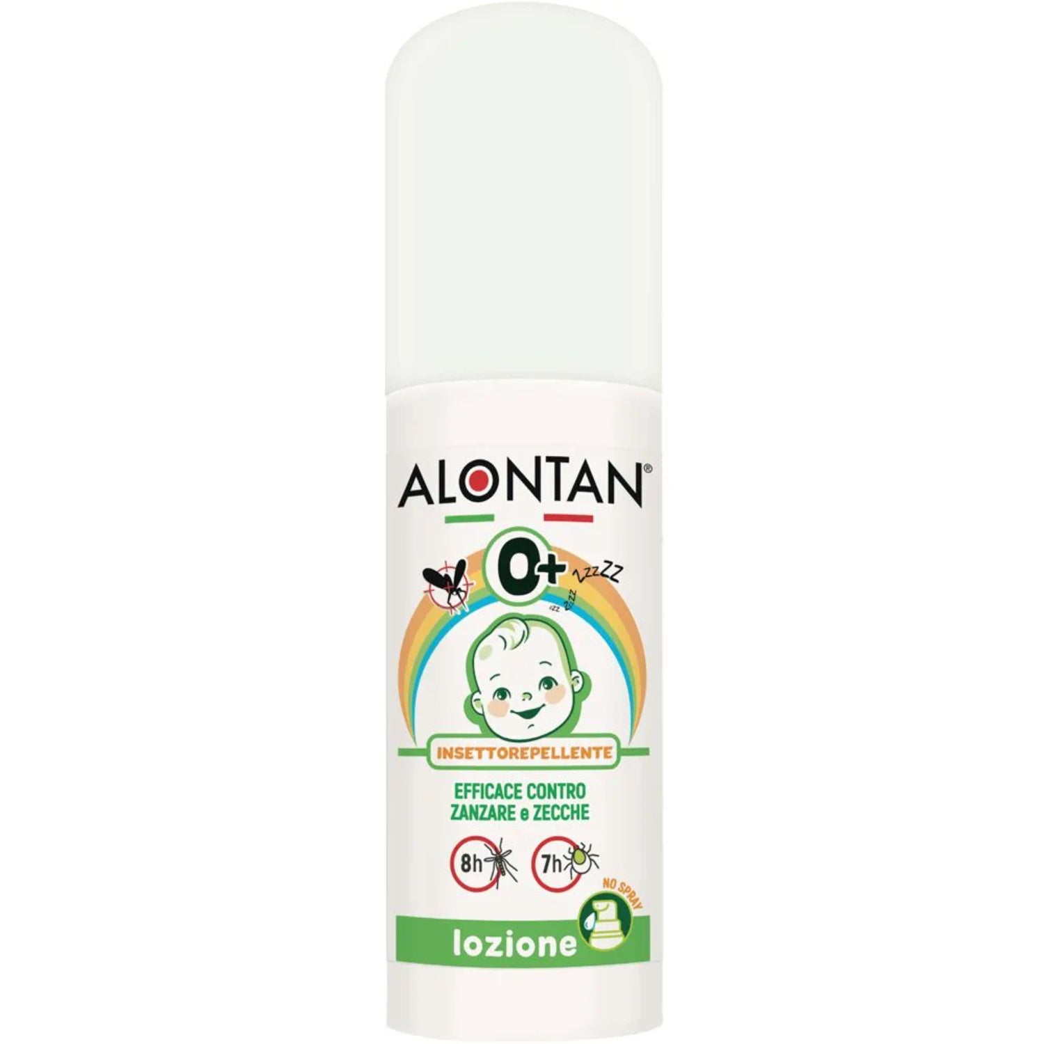 Alontan Baby 0+ Lozione | Antizanzare Neonato e Bambini | 75ml